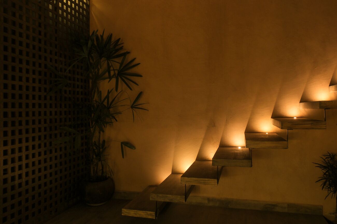 Escalera de la casa